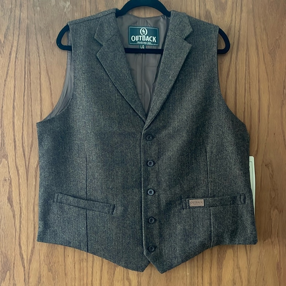 Outback Dark Brown Vest